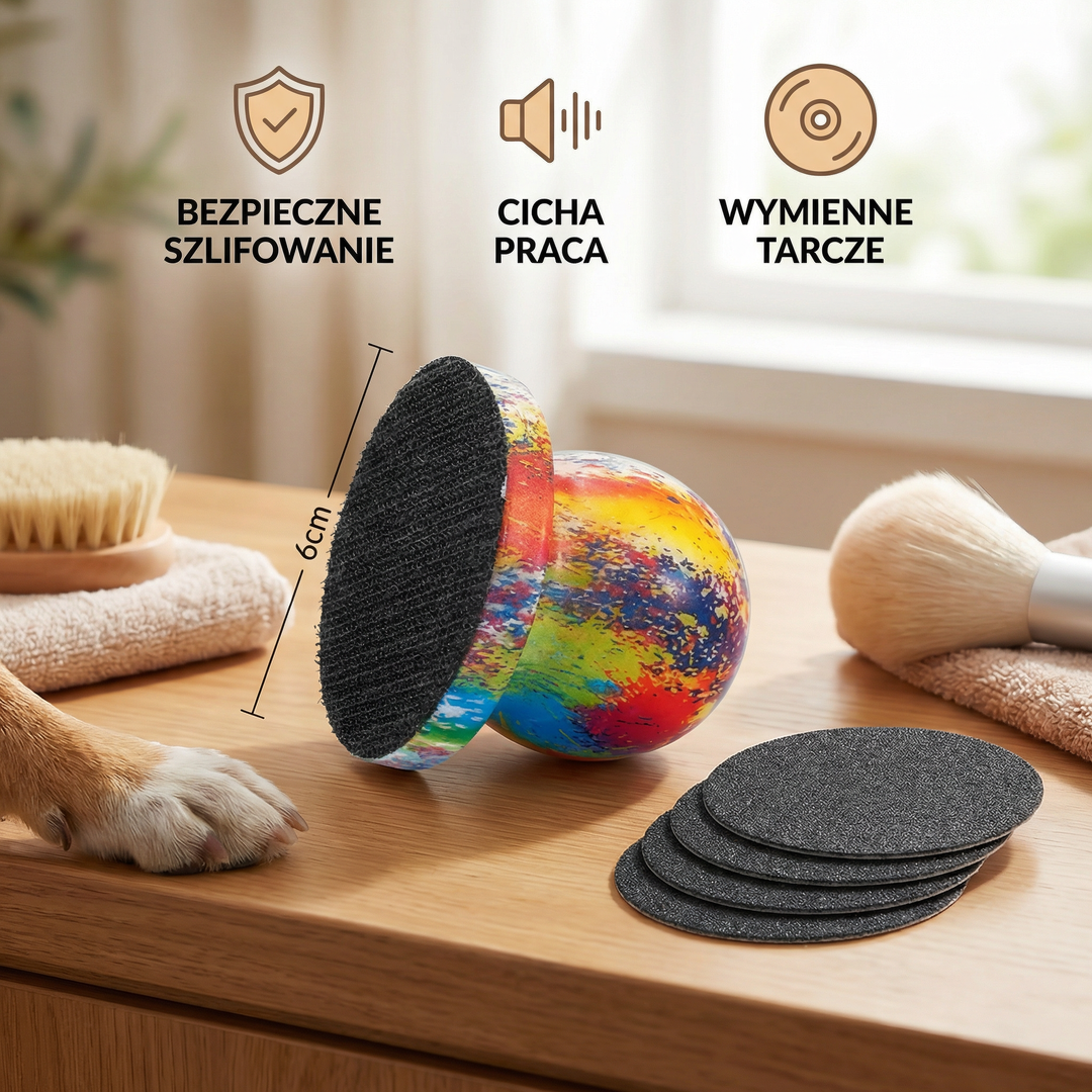 Grinder do pazurów dla psów i kotów – Bezpieczny i łatwy trymer do pazurów
